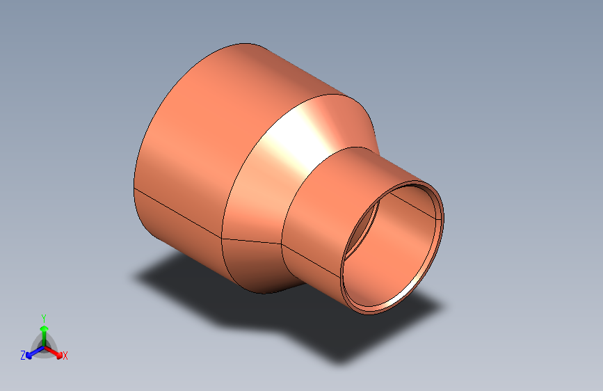 制冷铜管Reducing couplings, Type 5240,54-35