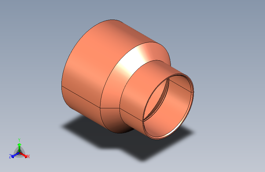 制冷铜管Reducing couplings, Type 5240,76-54