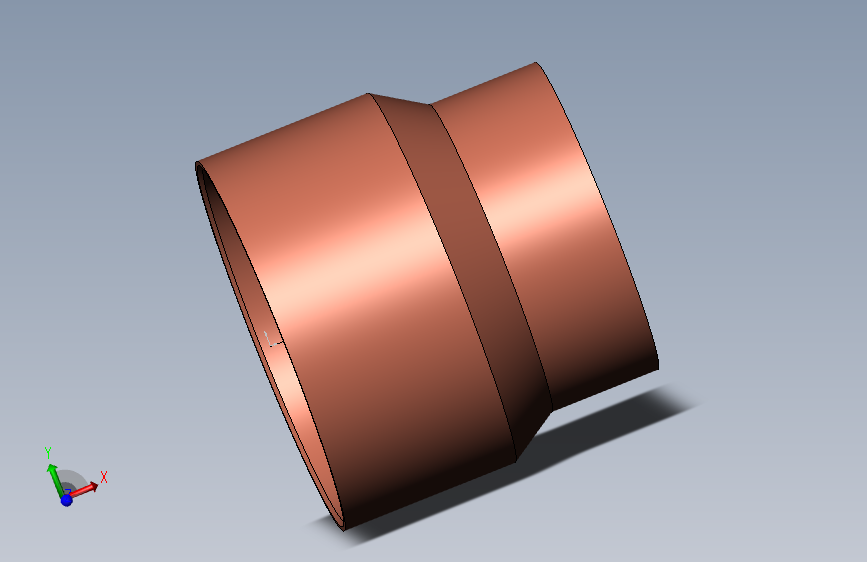 制冷铜管Reducing couplings, Type 5240