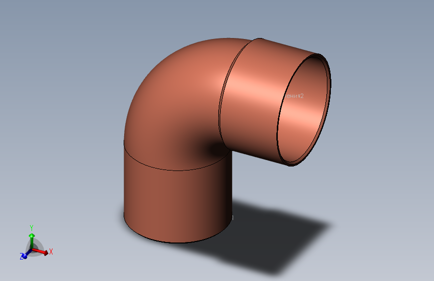 制冷铜管Short 90° radius street elbows, Type 5092