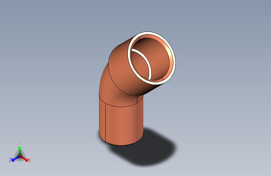 制冷铜管Street elbows 45°, Type 5040,8
