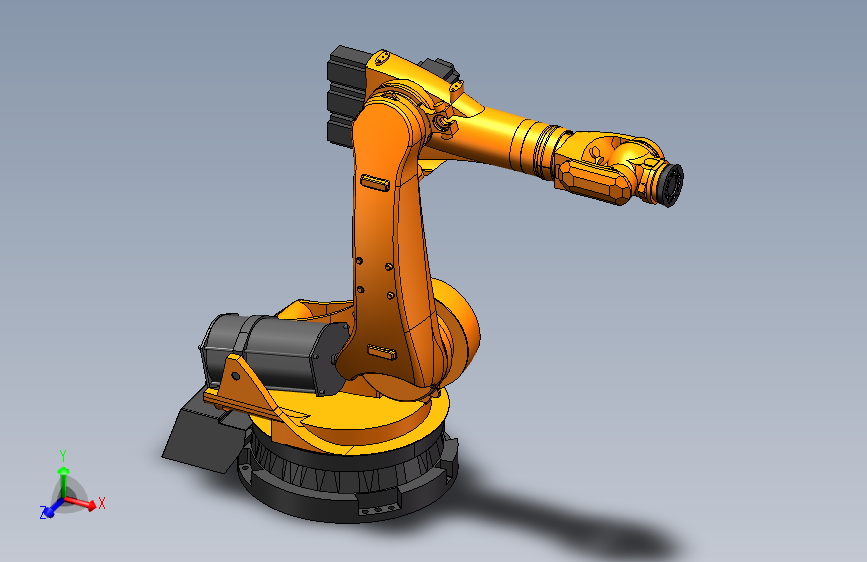 KUKA KR150.180.210.240.270（KR C2）_ 3D模型-可活动关节