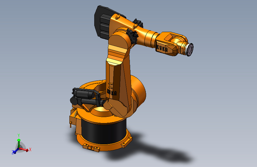 KUKA KR360-2.KR500-2（KR C2）_ 3D模型-可活动关节