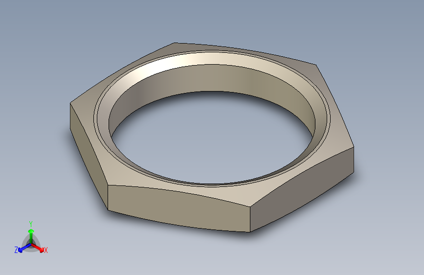 DIN 431 Hexagon pipe nuts G 3 inchDIN 431 六角管螺母导套