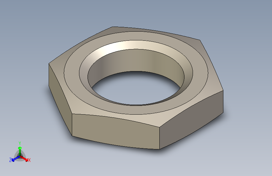 DIN 431 Hexagon pipe nuts G 5_8 inchDIN 431 六角管螺母导套