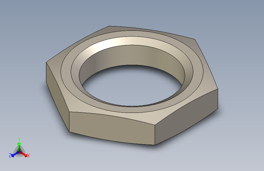 DIN 431 Hexagon pipe nuts G 7_8 inchDIN 431 六角管螺母导套