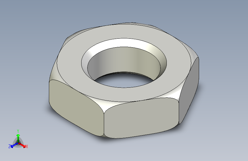 DIN 439 薄型锁紧螺母 M14