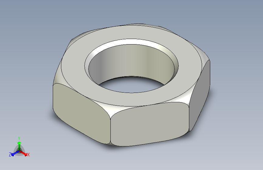 DIN 439 薄型锁紧螺母 M18x1_5