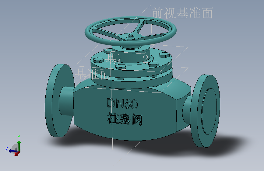 DN50柱塞阀220701-14