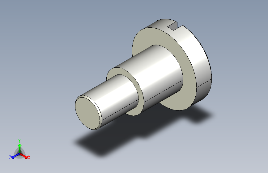DIN 923 带肩开槽盘头螺钉 M2.5 x 3.5