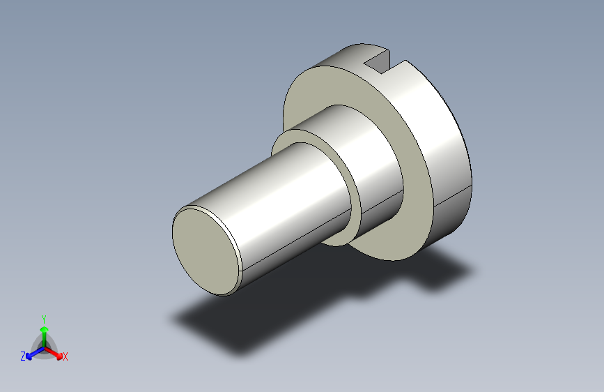 DIN 923 带肩开槽盘头螺钉 M3_5 x 2