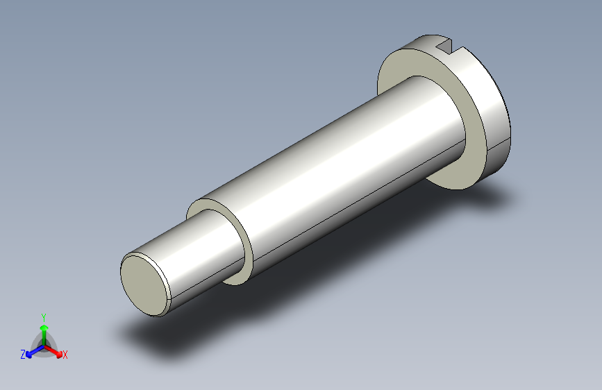 DIN 923 带肩开槽盘头螺钉 M6 x 25