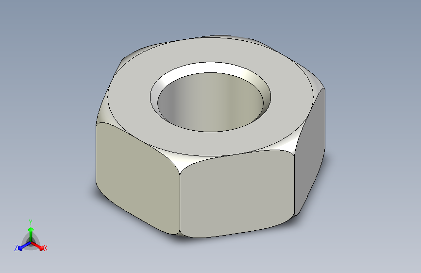 DIN 934 螺母 M10x1.25