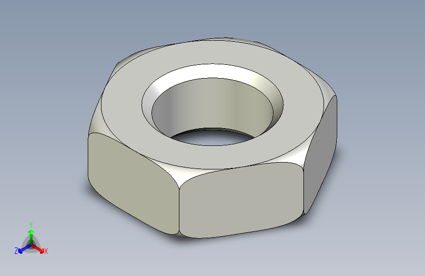 DIN 936 薄型锁紧螺母 M14