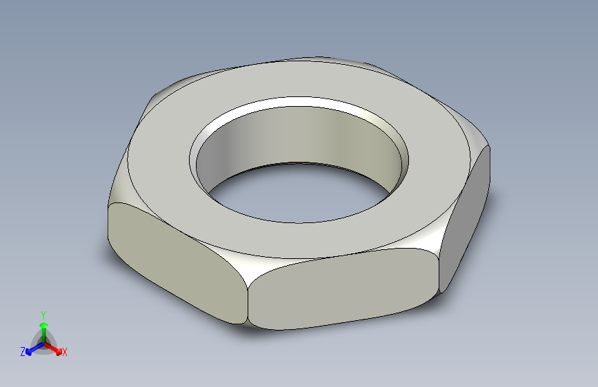 DIN 936 薄型锁紧螺母 M48x3