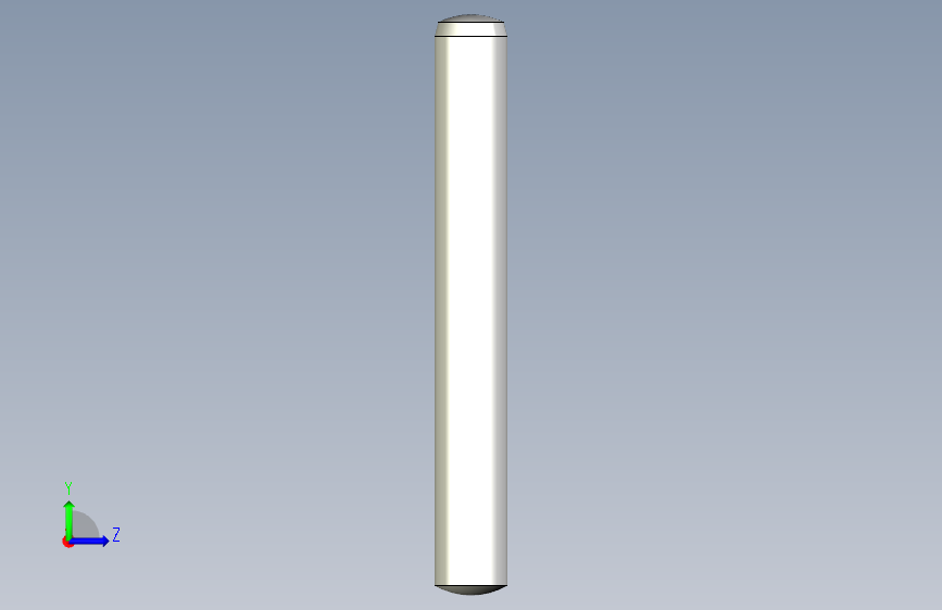 DIN 6325_ISO 8734_FI 10x80精密定位销 左侧视图