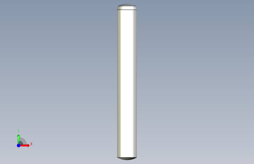 DIN 6325_ISO 8734_FI 10x80精密定位销 正面视图
