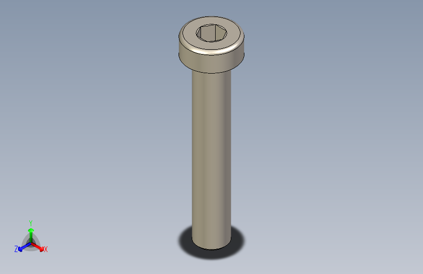 DIN 7984_M6x35 内六角薄头螺钉