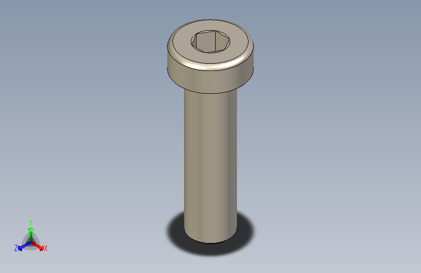 DIN 7984_M8x30 内六角薄头螺钉