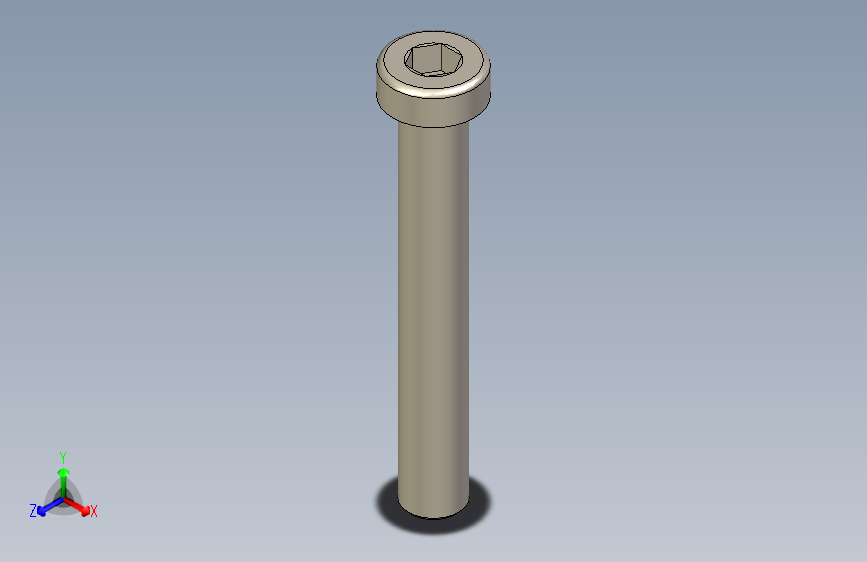 DIN 7984_M10x70内六角薄头螺钉