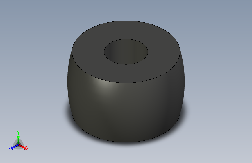 DIN 9835 橡胶弹簧_Da16_Lo12_F2 橡胶弹簧