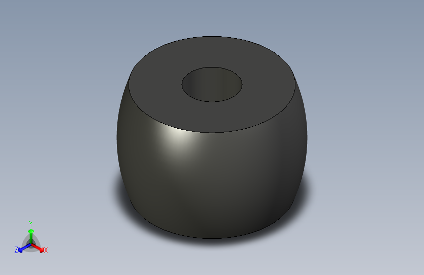 DIN 9835 橡胶弹簧_Da16_Lo20_Fn橡胶弹簧