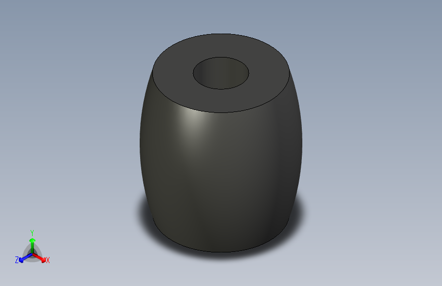 DIN 9835 橡胶弹簧_Da16_Lo25_ F1橡胶弹簧