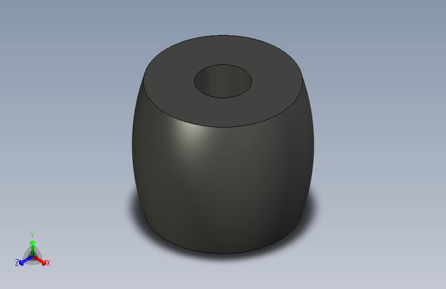 DIN 9835 橡胶弹簧_Da16_Lo25_Fn橡胶弹簧