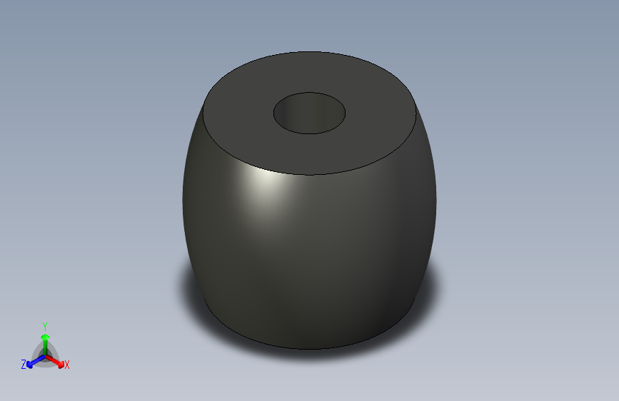 DIN 9835 橡胶弹簧_Da40_Lo50_F1 橡胶弹簧