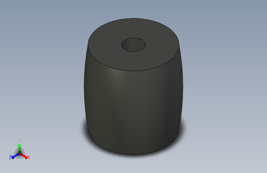 DIN 9835 橡胶弹簧_Da80_Lo100_F2 橡胶弹簧