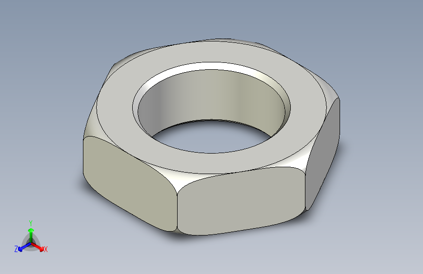 ISO 8675 M22x1.5薄锁螺母