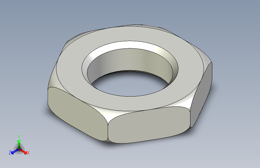ISO 8675 M36薄锁螺母
