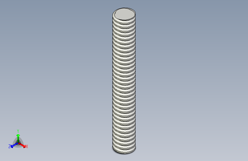 梯形螺纹 DIN 103 尺寸 14x3