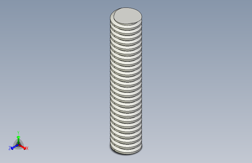 梯形螺纹 DIN 103 尺寸 20x4