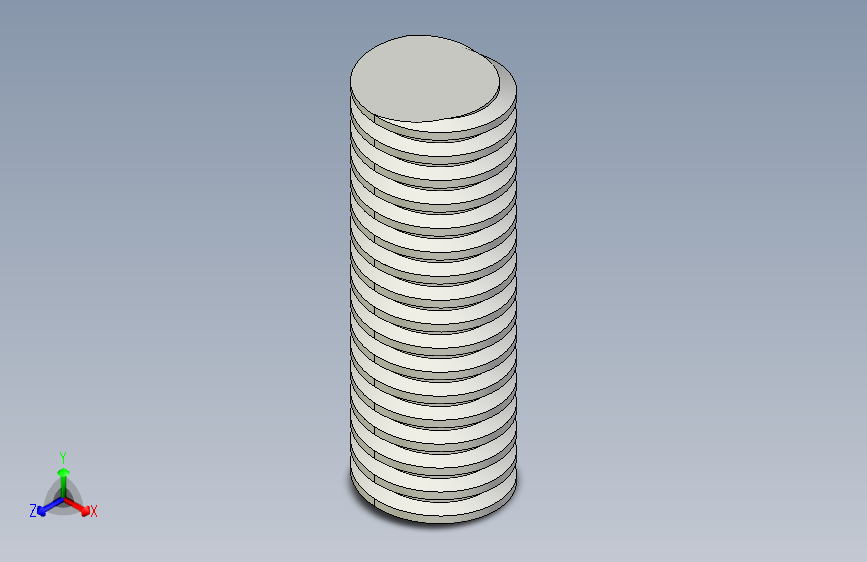 梯形螺纹 DIN 103 尺寸 34x6