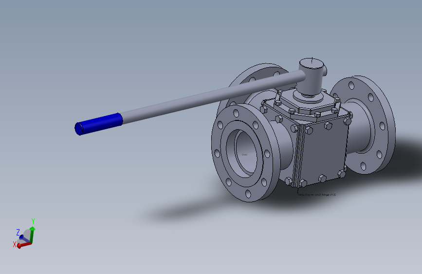3-way ball valve 4 S-150球阀.SLDPRT