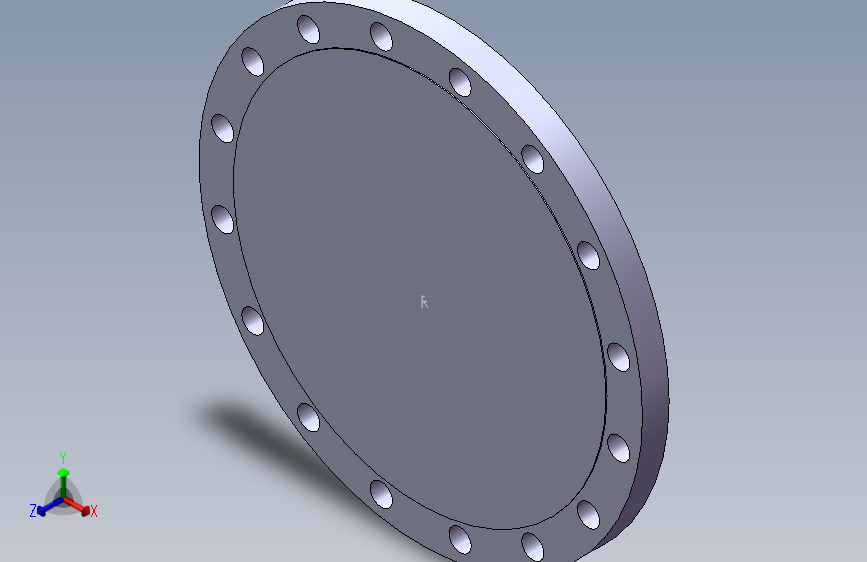 18 inch _150 BLIND_ASME_B16.5F人孔盖