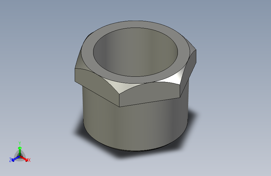ASME B16_11 HEX head_BUSHING_3_4_螺纹