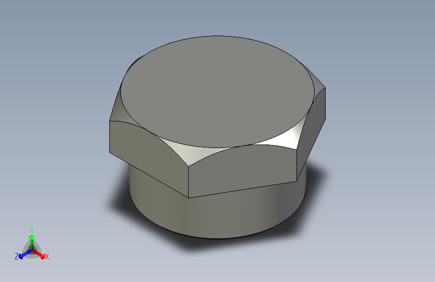 ASME B16_11 HEX head_plug_2_螺纹