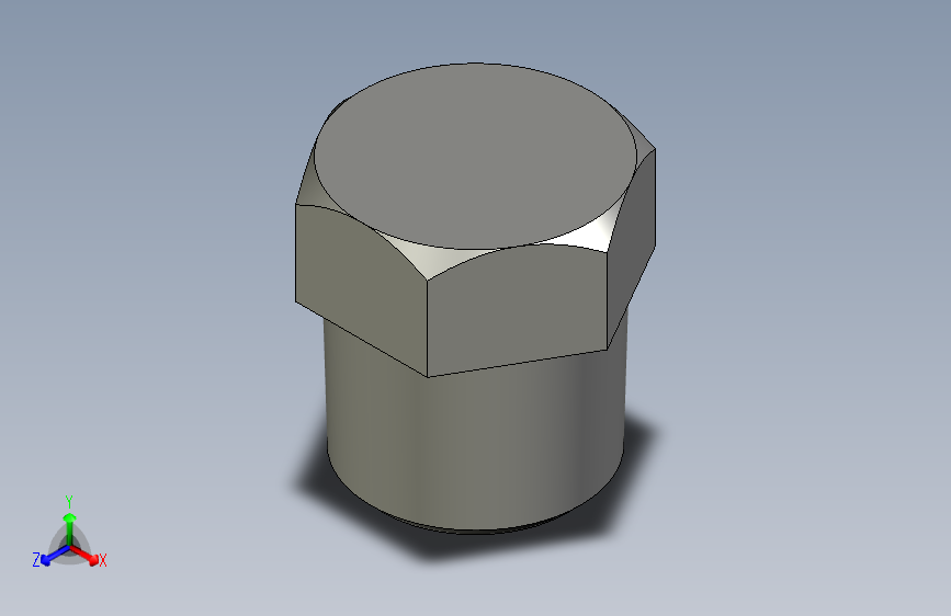 ASME B16_11 HEX head_plug_3_8_螺纹