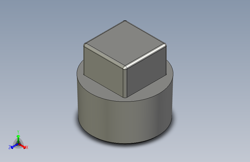 ASME B16_11 square head_plug_1_螺纹