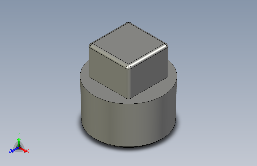 ASME B16_11 square head_plug_3_4_螺纹