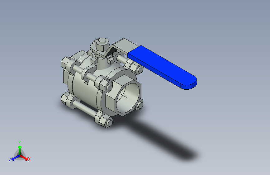BALL VALVE  1 1_2球阀.stp