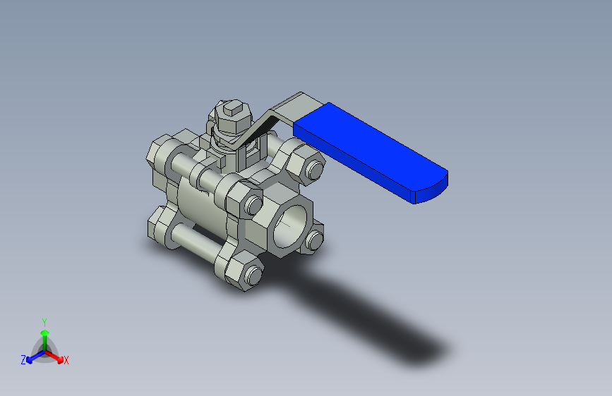 ball valve 1-2球阀.stp