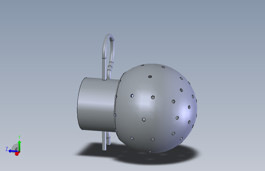cleaning ball 360 38 x 65 mm清洁球喷雾.sldprt