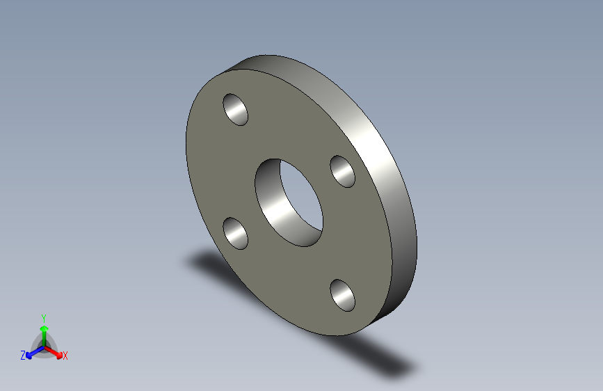 DN 40 -PN 10 flange EN 1092-2_钢制法兰 