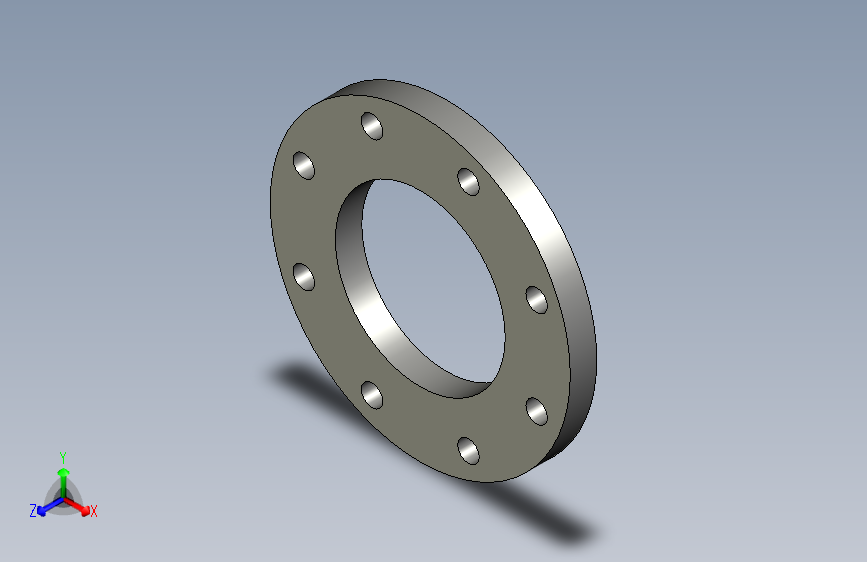 DN 125 -PN 10 flange EN 1092-2_钢制法兰 