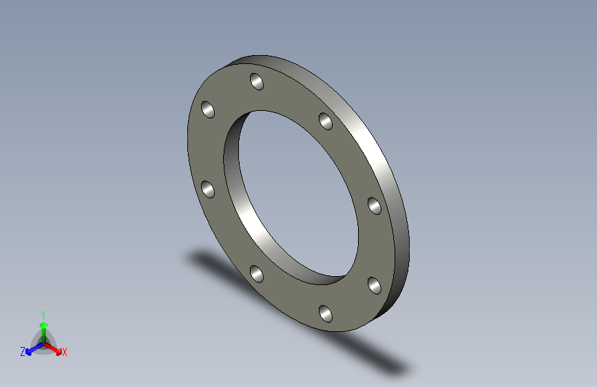 DN 200 -PN 10 flange EN 1092-2_钢制法兰 
