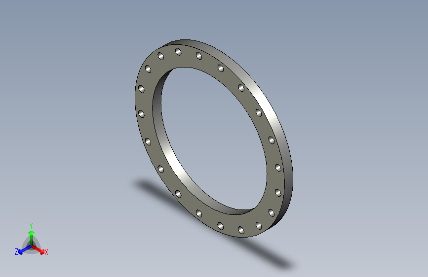 DN 500 -PN 10 flange EN 1092-2_钢制法兰 