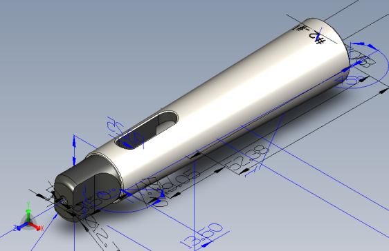 Morse Taper Drill Sleeve #2- #1莫尔斯锥形.stp